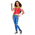 Multicolore - Front - Wonder Woman - Déguisement DELUXE - Fille
