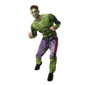 Vert - Violet - Side - Hulk - Déguisement DELUXE - Homme