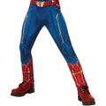 Rouge - Bleu - Back - Captain Marvel - Déguisement DELUXE - Enfant