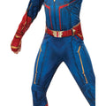 Rouge - Bleu - Side - Captain Marvel - Déguisement DELUXE - Enfant