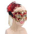 Rouge - or - Back - Bristol Novelty - Masque SATIN - Femme