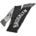 Noir-Gris-Blanc - Back - Brooklyn Nets - Écharpe NBA officielle