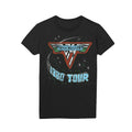 Noir - Front - Van Halen - T-Shirt 1980 TOUR - Unisexe