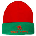 Rouge - Vert - Front - Wales Cymru - Bonnet