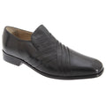 Noir - Front - Montecatini - Chaussures de ville en cuir - Homme