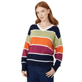 Multicolore - Front - Maine - Pull - Femme
