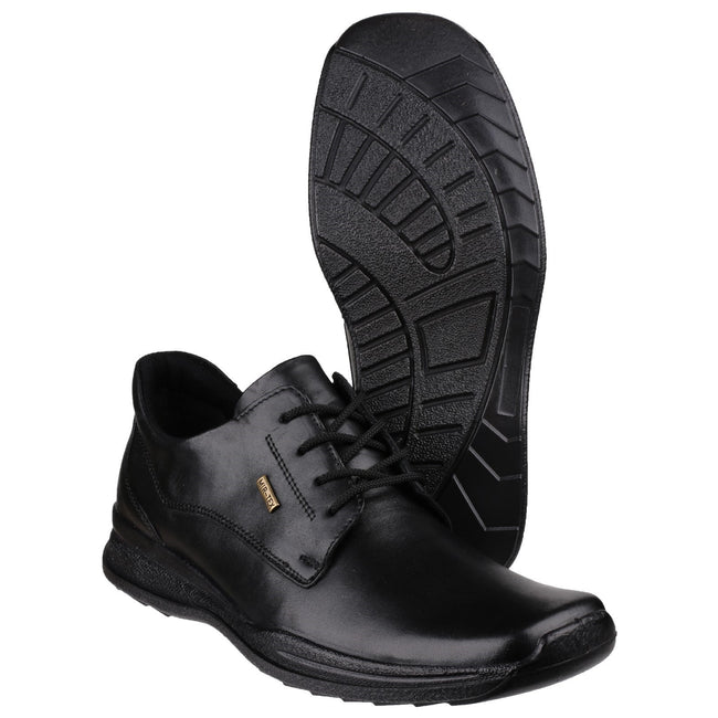 Noir - Pack Shot - Cotswold Dudley - Chaussures en cuir - Homme