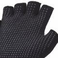 Noir - Back - FLOSO - Mitaines thermiques extensibles, avec accroches en PVC sur la paume - Adulte unisexe