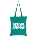Vert émeraude - Front - Grindstore - Tote bag EMOTIONAL BAGGAGE