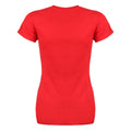 Rouge - Back - VI Pets - T-shirt DAVID MEOWIE - Femme
