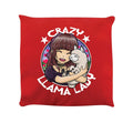 Rouge - Front - Grindstore - Coussin Lama