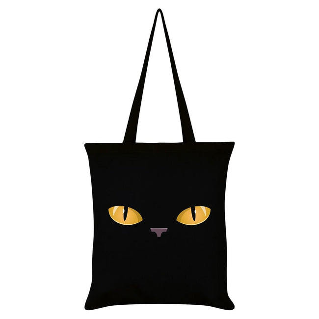 Noir - Front - Grindstore - Sac tote CURIOUS KITTEN