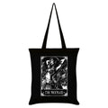 Noir - Blanc - Front - Deadly Tarot - Tote bag THE MERMAID