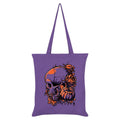 Violet - Orange - Front - Grindstore - Tote bag