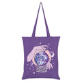 Violet - Gris - Blanc - Front - Grindstore - Tote bag THE FUTURE IS YOURS