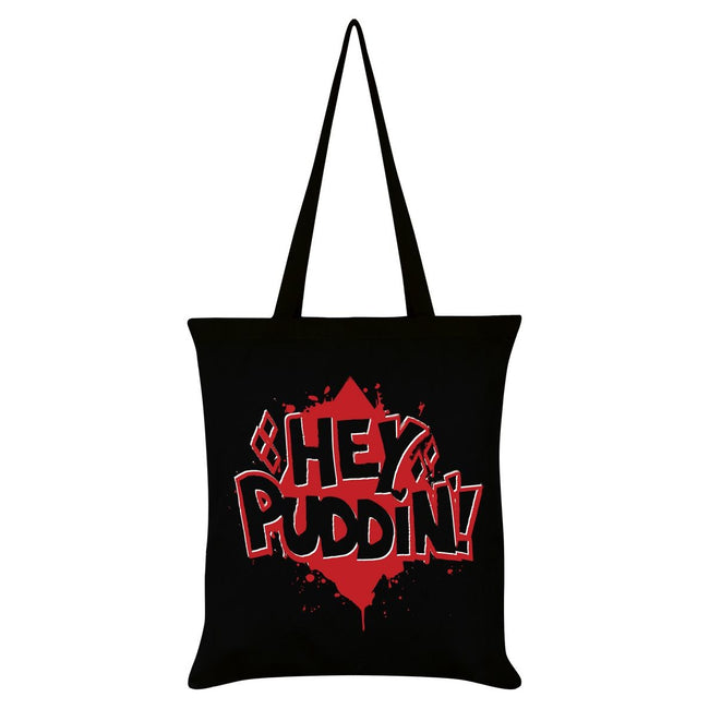 Noir - Front - Grindstore - Sac tote HEY PUDDIN