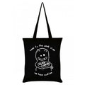 Noir - Blanc - Front - Pop Factory - Tote bag COME TO THE DARK SIDE