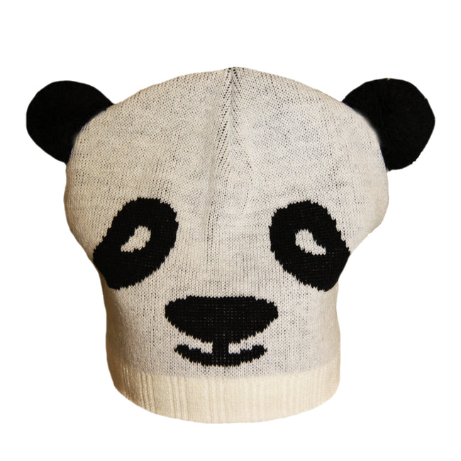 Panda - Side - Floso - Bonnet style animal (tigre, panda, ours, chien) - Enfant unisexe
