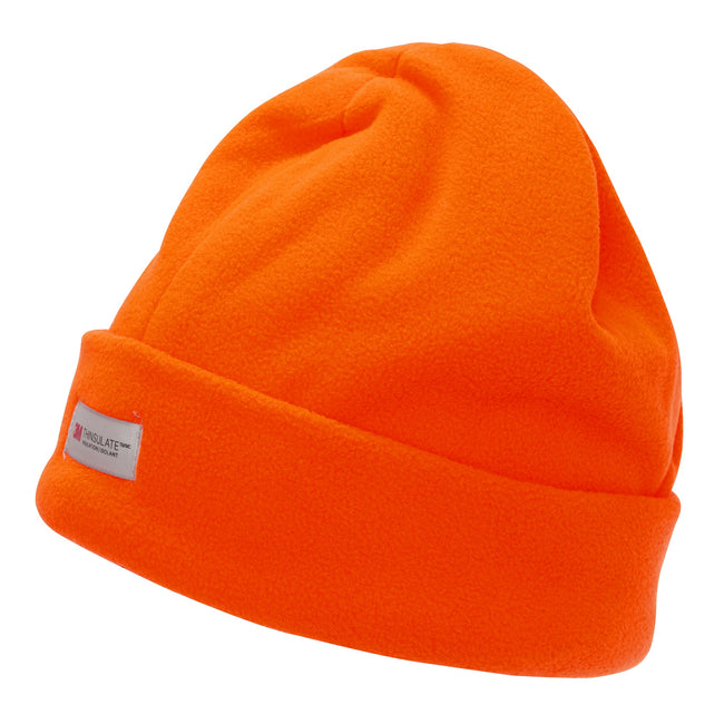 Orange fluo - Front - FLOSO - Bonnet haute visibilité - Homme