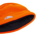 Orange fluo - Back - FLOSO - Bonnet haute visibilité - Homme