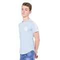 Bleu-blanc - Front - Hype - T-shirt - Unisexe