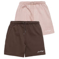 Marron - Beige - Front - Hype - Shorts STONE EARTH - Homme
