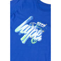 Bleu - Side - Hype - T-shirt GRAFFITI GLOW - Enfant