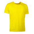 Jaune - Front - ID - T-shirt sport - Homme