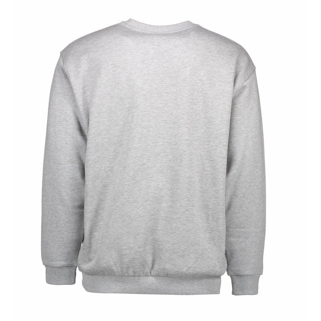 Gris - Back - ID - Sweat LARGE - Hommes