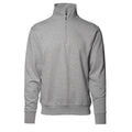 Gris - Front - ID - Sweatshirt avec fermeture zippée (coupe régulière) - Homme