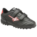 Noir - rouge - Front - Gola - chaussures de sport Garçon Magnaz VX.