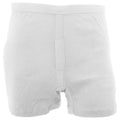 Blanc - Front - FLOSO - Boxers - Homme