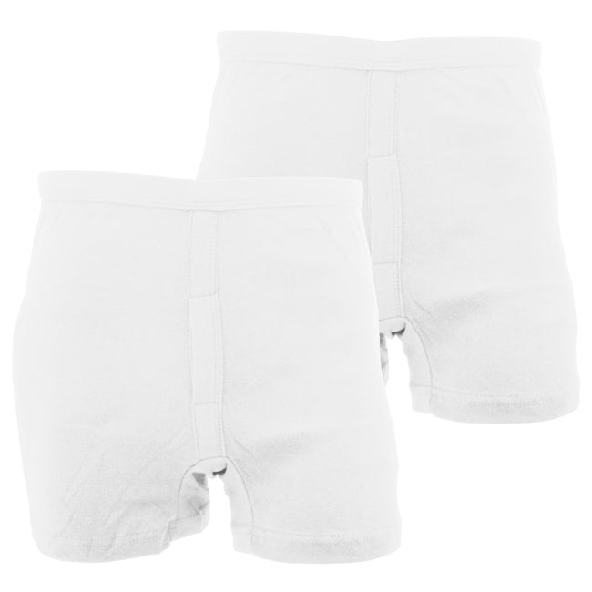 Blanc - Back - FLOSO - Boxers - Homme