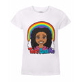 Blanc - Front - Tiana Toys And Me - T-shirt logo à manches courtes - Fille