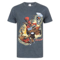 Gris foncé - Front - Marvel - T-shirt - Homme