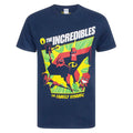 Bleu - Front - Les Indestructibles 2 - T-shirt 'The Family Dynamic' - Homme
