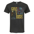 Charbon - Front - Amplified - T-shirt Guns N Roses officiel 'Appetite Attack' - Homme