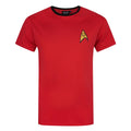 Rouge - Front - Star Trek - T-shirt officiel - Homme