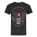 Noir - Front - Amplified - T-shirt officiel Ramones tournée de 76 - Homme