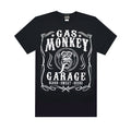 Noir - blanc - Front - Gas Monkey Garage - T-shirt BLOOD SWEAT AND BEERS - Homme