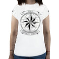Blanc - noir - Back - Captain Marvel - T-shirt STAR INSIGNIA - Femme