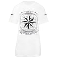 Blanc - noir - Front - Captain Marvel - T-shirt STAR INSIGNIA - Femme