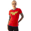 Rouge - Side - Wonder Woman - T-shirt - Femme