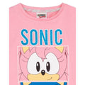 Rose - gris - Lifestyle - Sonic The Hedgehog - Ensemble de pyjama - Fille