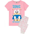 Rose - gris - Front - Sonic The Hedgehog - Ensemble de pyjama - Fille