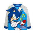 Gris - bleu - Side - Sonic The Hedgehog - Ensemble de pyjama SPIKES - Enfant