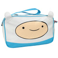 Blanc - bleu - Front - Adventure Time - Sac à bandoulière - Enfant