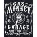 Noir - Side - Gas Monkey Garage - T-shirt BLOOD SWEAT AND BEERS - Homme