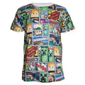 Multicolore - Front - Minecraft - T-shirt OVERWORLD - Enfant