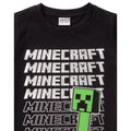 Noir - Side - Minecraft - T-shirt - Enfant